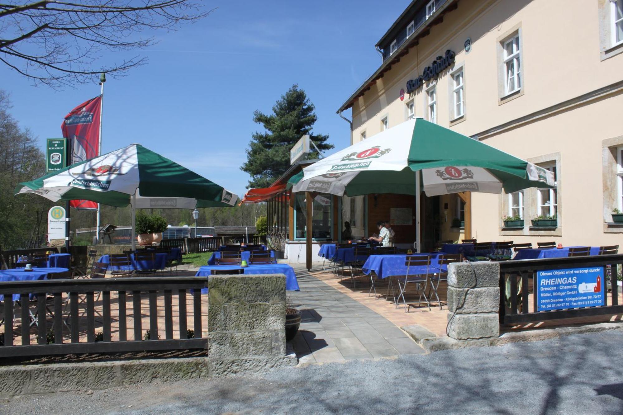 Landgasthof Neue Schaenke Königstein an der Elbe Exterior photo